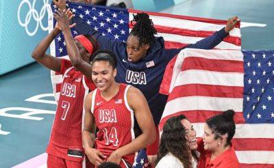 USA Fend Off France For Women's Olympic Basketball Gold