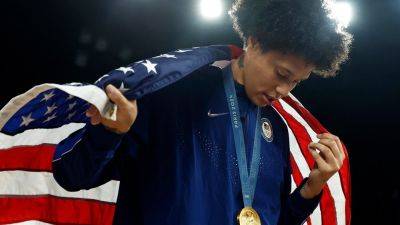 Phoenix Mercury - Paris Olympics - Brittney Griner - Brittney Griner, who once boycotted national anthem, emotional as 'Star-Spangled Banner' plays after gold win - foxnews.com - Russia - France - Usa - Australia