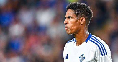 Raphael Varane suffers horror start on Como debut as familiar Man United issue arises