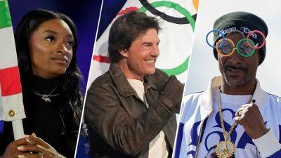 Tom Cruise - Thomas Bach - Simone Biles - Michael Johnson - Anne Hidalgo - Los Angeles kicks off journey to 2028 Olympics in style - foxnews.com - France - Usa - Los Angeles - Jordan - Chile - county Banner