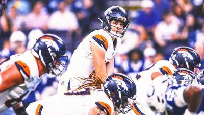 Jonathan Taylor - Zach Wilson - Joe Flacco - Anthony Richardson - Broncos rookie Bo Nix outperforms veteran QBs in preseason debut - foxnews.com - New York - county Taylor