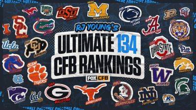 2024 college football rankings: RJ Young's Ultimate 134 - foxnews.com - state Michigan