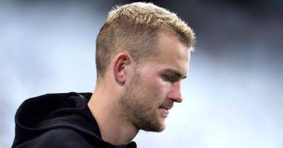 Matthijs De Ligt's five word message as Manchester United close in on double transfer