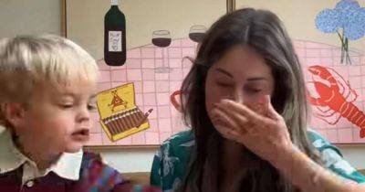 Louise Thompson left 'hysterically crying' as she reunites with son after making admission about brother Sam