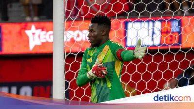 Gabriel Magalhaes - Andre Onana - Mau Sampai Kapan Pakai Gimik Penaltimu Itu, Onana? - sport.detik.com