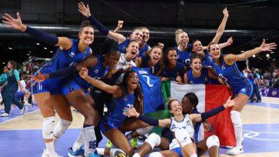 Volleyball-France and Italy rise above the rest to claim memorable golds