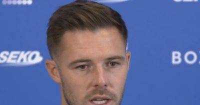 Jack Butland reveals Rangers hierarchy talks over club direction as he admits Ibrox concern