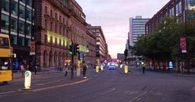 LIVE as boy stabbed in Manchester city centre with huge police cordon - updates