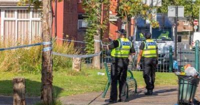 Moss Side - Matt Walker - Manhunt continues after two injured in double Moss Side shooting - manchestereveningnews.co.uk