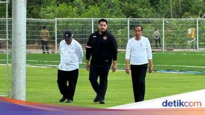 Menpora Dampingi Jokowi Cek Training Center IKN