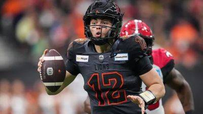 Canadian quarterback Nathan Rourke rejoins B.C. Lions following NFL stint