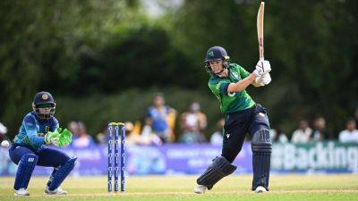 Unbeaten century from Gaby Lewis leads Ireland to first-ever win over Sri Lanka