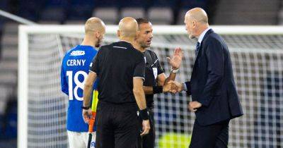 Philippe Clement rages at Rangers red card and accuses referee of killing Champions League dream