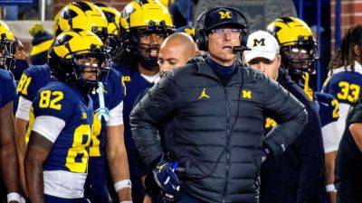 Jim Harbaugh - Sherrone Moore - Jim Harbaugh opts out as Michigan's honorary captain for opener - ESPN - espn.com - Los Angeles - state Michigan - county Fresno