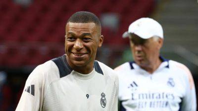 Ancelotti tight-lipped on Mbappe's role in Super Cup