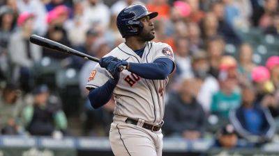 Carmen Mandato - Astros' Yordan Alvarez destroys Rays' jumbotron with home run, and he's done it before - foxnews.com - Usa - county Park - county Bay