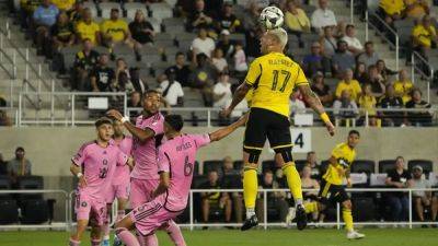 Leagues Cup roundup: Crew KO defending champ Miami