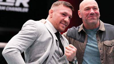 Dana White - Conor Macgregor - Dustin Poirier - Michael Chandler - Dana White: Conor McGregor will not fight again until next year - rte.ie