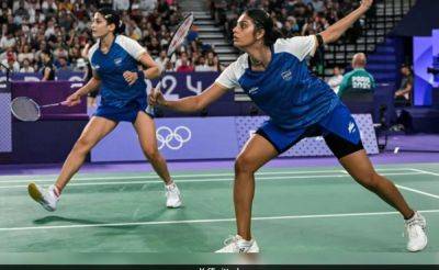 Paris Olympics - Rio Olympics - International - Ashwini Ponnappa - "Absolutely Shocked": Ashwini Ponnappa Blasts Sports Ministry's 'Ridiculous' Claim - sports.ndtv.com - India