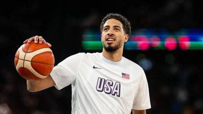 Kevin Durant - Joel Embiid - Nikola Jokic - Stephen Curry - Tyrese Haliburton - Jayson Tatum - Jesse D.Garrabrant - Pacers star Tyrese Haliburton pokes fun at lack of own playing time at Olympics - foxnews.com - Serbia - Brazil - Usa - Los Angeles