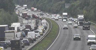 Live updates as M4 crash causes miles of traffic