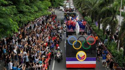 Paris Olympics - Philippines cheers gold medallist gymnast Yulo in victory parade - channelnewsasia.com - Philippines