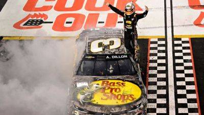 NASCAR rules Austin Dillon keeps win, loses playoff eligibility - ESPN