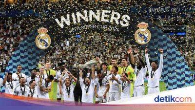 Gebuk Atalanta, Real Madrid Juara Piala Super Eropa 2024