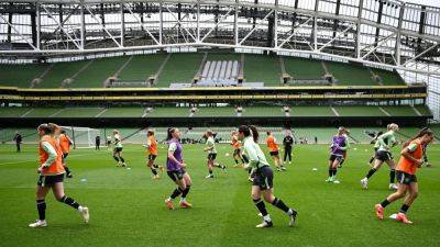 Aviva Stadium - Eileen Gleeson - Venues confirmed for Republic of Ireland's Euro 2025 play-offs - rte.ie - France - Switzerland - Georgia - Ireland - county Green - Slovakia