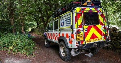 Mountain rescue teams rescue seriously injured man after horror fall at quarry - manchestereveningnews.co.uk - county Hart - county Oldham