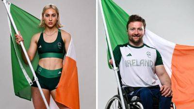 Orla Comerford and Colin Judge selected as Team Ireland flagbearers