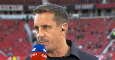 Gary Neville rejects popular Man United 'excuse' ahead of Premier League season