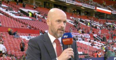 'We can't stand still' - Erik ten Hag issues Manchester United transfer update