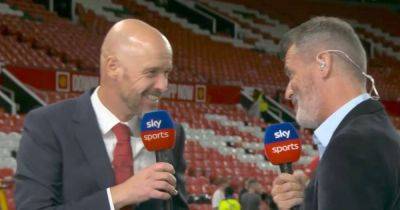 Gary Neville - Jamie Carragher - Roy Keane - Joshua Zirkzee - Erik ten Hag teases Roy Keane after Manchester United's late winner in Premier League opener - dailyrecord.co.uk - Britain - Scotland