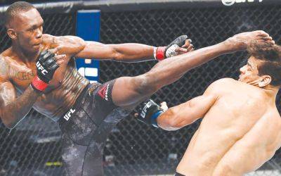 Israel Adesanya - No hiding place for Du Plessis, Israel Adesanya vows - guardian.ng - Brazil - New Zealand - Nigeria - Israel