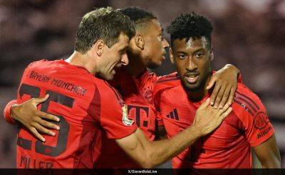 Joshua Kimmich - Serge Gnabry - Harry Kane - Thomas Müller - Thomas Mueller - Bayer Leverkusen - Kingsley Coman - Vincent Kompany - Bayern München - Vincent Kompany Begins Bayern Munich Managerial Stint With 4-0 DFB Pokal Victory - sports.ndtv.com - Germany