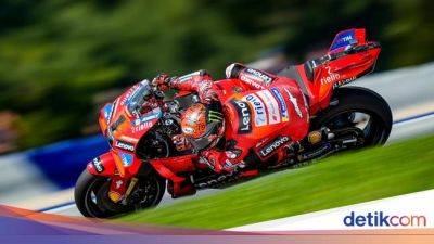 Marc Marquez - Alex Marquez - Fabio Quartararo - Francesco Bagnaia - Maverick Viñales - Jorge Martín - Fabio Di-Giannantonio - Pedro Acosta - Hasil FP2 MotoGP Austria 2024: Bagnaia Tercepat - sport.detik.com - Austria