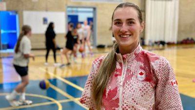 Paige Crozon - Sask. Olympian Paige Crozon inspires young athletes at Saskatoon basketball camp - cbc.ca - Canada - county Park