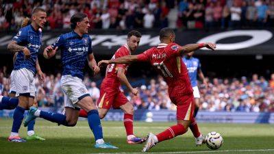 Jurgen Klopp - Kieran Mackenna - Arne Slot - Mohamed Salah scores as Liverpool begin Arne Slot era with win at Ipswich - rte.ie - Britain - county Becker - Liverpool