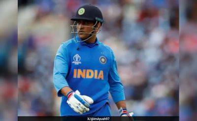 Asia Cup - MS Dhoni "Not My Friend, Elder Brother...": Indian Cricket Star On Former Captain - sports.ndtv.com - New Zealand - India