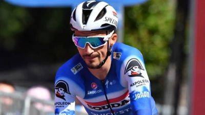 Julian Alaphilippe - Alaphilippe to leave Soudal Quick-Step for Tudor Pro - channelnewsasia.com - France - Belgium - Switzerland