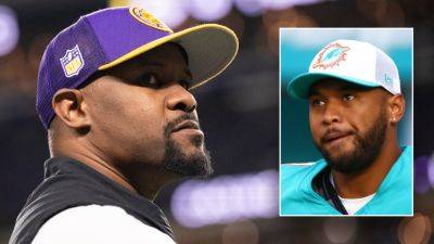 Brian Flores - Mike Macdaniel - Tua Tagovailoa throws shade at old Dolphins coach Brian Flores as he praises Mike McDaniel - foxnews.com