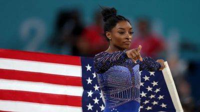 Simone Biles clinches sixth Olympic gold at all-around gymnastics final