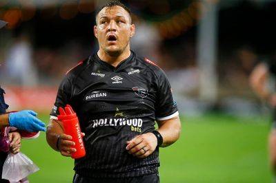 John Plumtree - Bok, Sharks prop Coenie Oosthuizen retires due to injury - news24.com - South Africa