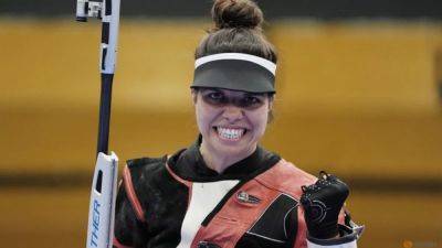 Paris Games - Shooting: Leone keeps women's rifle 3 positions gold in Swiss hands - channelnewsasia.com - France - Switzerland - Usa - China