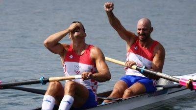 Rowing: Croatia's Sinkovic celebrates birthday with men's pairs gold alongside brother