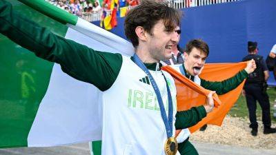 Paul O'Donovan and Fintan McCarthy row into history with another Olympic gold