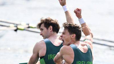 Paris 2024: Paul O'Donovan to plan future, Fintan McCarthy 'done' after gold success