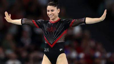 Sophiane Méthot earns Olympic trampoline bronze for Canada on eve of 26th birthday