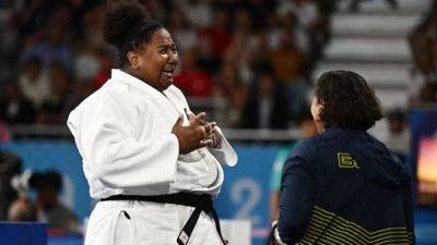 Paris Olympics - Judo-Brazil's Souza wins women's +78kg gold medal - channelnewsasia.com - France - Brazil - Israel - South Korea